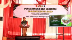 Tim Wasev Sterad TNI Terima Paparan Pelaksanaan TMMD Oleh Dandim 0820/Probolinggo Letkol Inf Ribut Yodo Apriantono