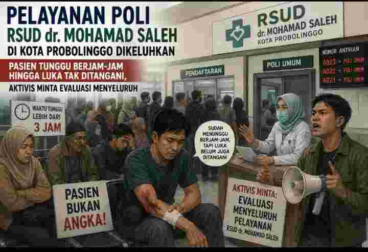 Datang Pagi, Dilayani Siang: Keluhan Pelayanan RSUD dr. Mohamad Saleh Jadi Sorotan Publik Datang Pagi, Dilayani Siang: Keluhan Pelayanan RSUD dr. Mohamad Saleh Jadi Sorotan Publik