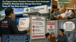 LSM JakPro Soroti Dugaan Perbedaan Perlakuan Kunjungan Pasien di RSUD Dr. Mohamad Saleh