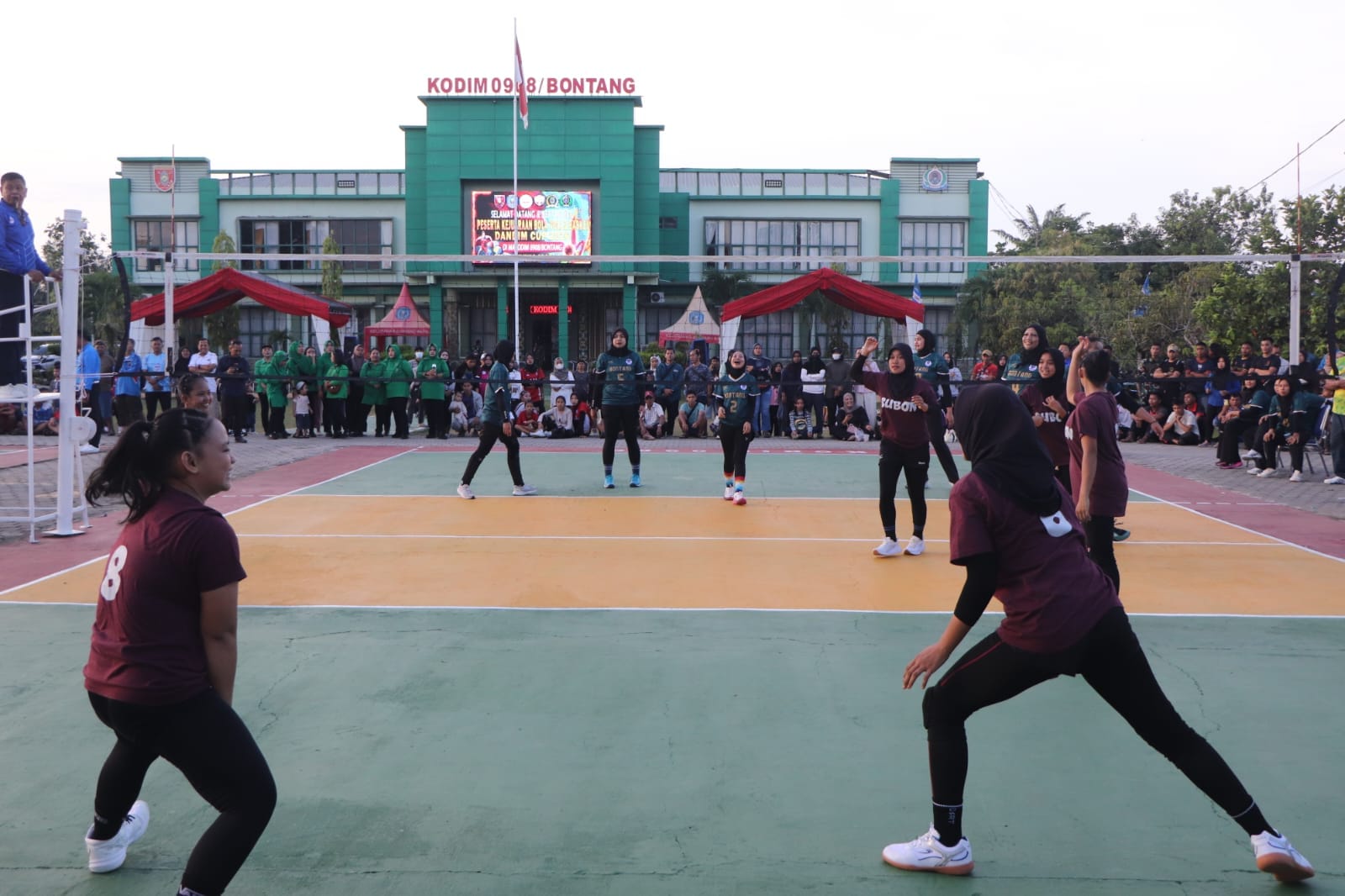 Dalam Rangka TMMD Ke 128, Kodim 0908/Bontang Gelar Kejuaraan Bola Voli dan Basket Dandim Cup 2026