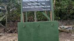 Hadirkan Manfaat untuk Warga dan Sekolah, Pembangunan Sumur Bor Dalam Rangka TMMD Ke 128 Kodim 0908/Bontang Di Desa Kutai Lama Resmi Rampung Pembangunan