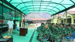 Kodim 1714/Puncak Jaya Gelar P4GN dan Tes Urin Personel Semester I TA 2026