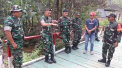 Tim Wasev Sterdam VI/Mulawarman Tinjau Langsung Progres TMMD Ke-128 Kodim 0908/Bontang