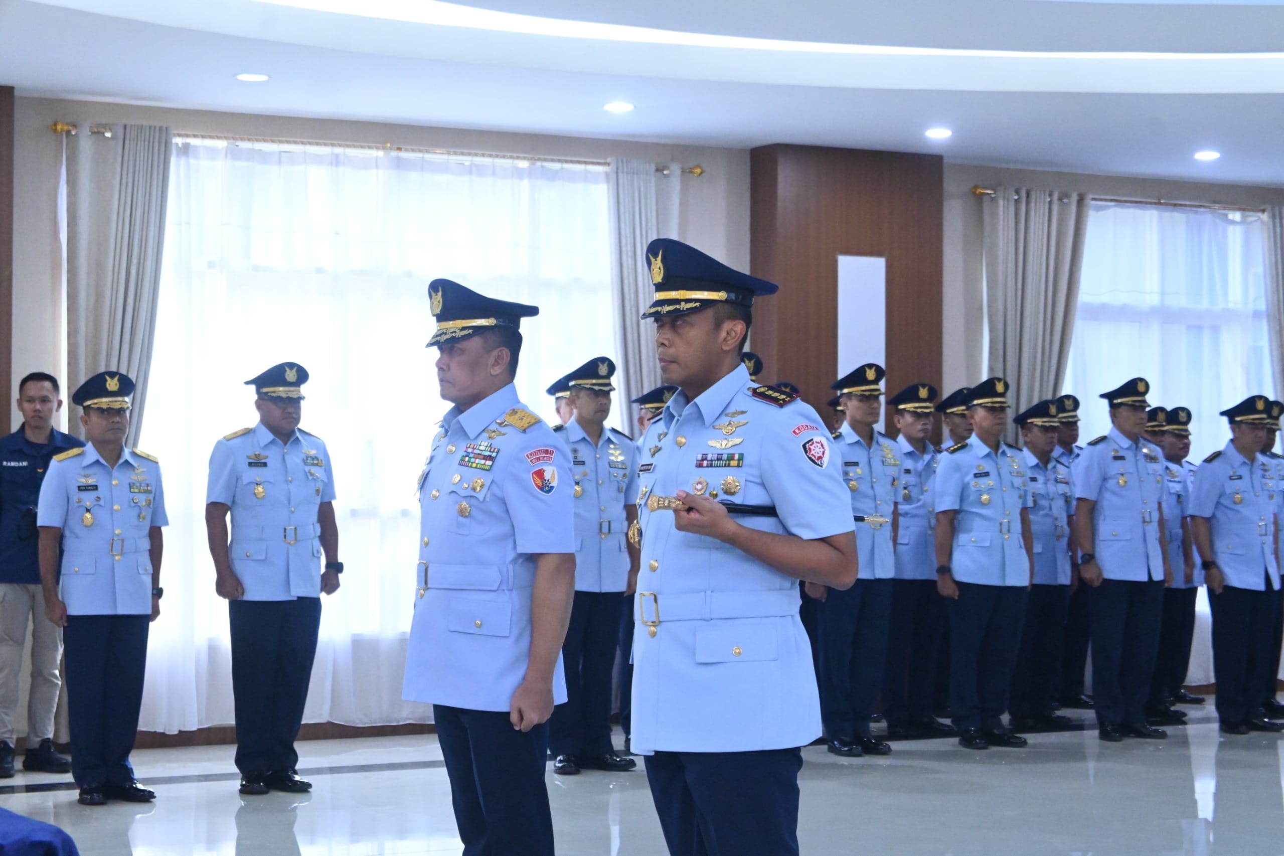 Kolonel Pnb Vincentius Endy Hadi Putra Resmi Jabat Danlanud Sultan Hasanuddin