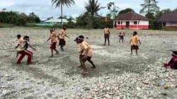 Kegiatan Peringati Hari Lahir Pancasila, Membuat Tawa dan Senyum Kebahagiaan Anak-Anak Papua Kembali Pecah