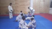 Melalui Karate, Babinsa Koramil 1002-06/Barabai Bentuk Generasi Disiplin dan Tangguh