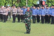 Personel Kodim 1008/Tabalong Ikuti Upacara Peringatan Hari Lahir Pancasila, Hari Kebangkitan Nasional dan HUT ke-77 Proklamasi ALRI Divisi IV Pertahanan Kalimantan