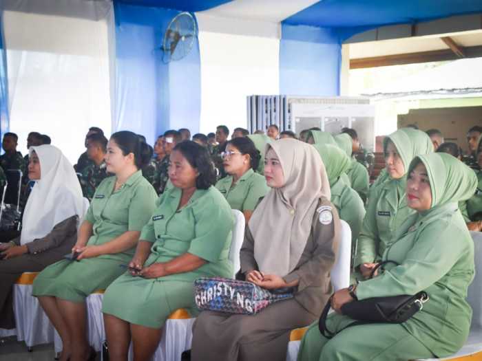 Kodim 1710/Mimika Bekali Prajurit dan Persit Pengetahuan Deteksi Dini Kanker dan Tumor Kodim 1710/Mimika Bekali Prajurit dan Persit Pengetahuan Deteksi Dini Kanker dan Tumor