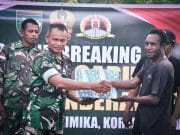 Perkuat Konektivitas Wilayah, Kodim 1710/Mimika Ground Breaking 6 Jembatan Garuda