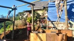 Wujud Nyata Kemanunggalan, Koramil Lumbang Bantu Pembangunan Rumah Warga Wujud Nyata Kemanunggalan, Koramil Lumbang Bantu Pembangunan Rumah Warga
