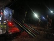 Besi WF Didatangkan, Pembangunan Jembatan Garuda Dikebut Demi Kepentingan Warga
