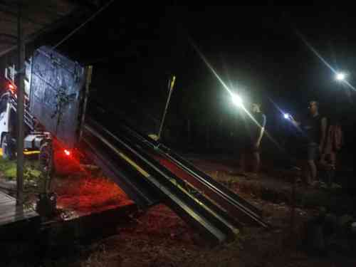 Besi WF Didatangkan, Pembangunan Jembatan Garuda Dikebut Demi Kepentingan Warga