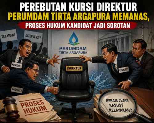 Putusan PTUN Belum Inkrah, Suksesi Direktur Perumdam Tirta Argapura Dihadapkan Dilema