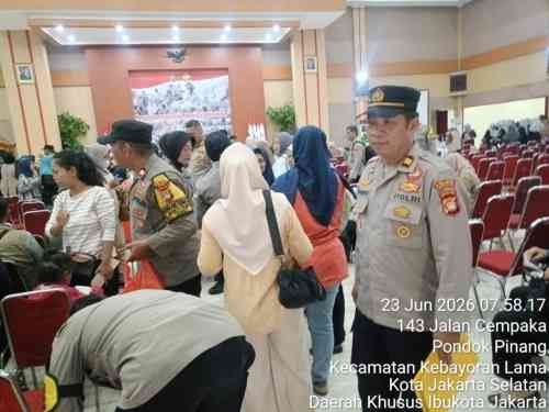 Lemdiklat Polri Dipadati Ribuan Warga, Baktikes Bhayangkara ke-80 Berjalan Lancar dan Kondusif Lemdiklat Polri Dipadati Ribuan Warga, Baktikes Bhayangkara ke-80 Berjalan Lancar dan Kondusif