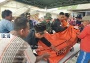 Babinsa Koramil Padangan Bojonegoro, Bantu Pencarian Korban Tenggelam di Sungai Bengawan Solo