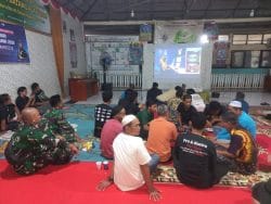 Nobar Piala Dunia 2026, Kodim 1002/HST Perkuat Kemanunggalan TNI dan Rakyat