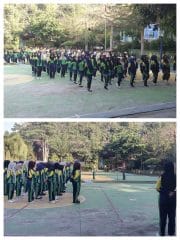 Tingkatkan Kedisiplinan dan Tanggung Jawab, 307 Siswa SMKN 1 Donorojo Ikuti Latihan Kesamaptaan Bersama Koramil Donorojo