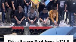Dibawah Ancaman, Anggota TNI Dipaksa Serahkan Pajero Sport di Parkiran Butik
