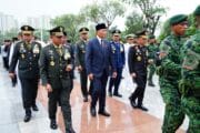 Panglima TNI Hadiri Upacara Pemakaman Jenderal TNI (Purn) Ryamizard Ryacudu