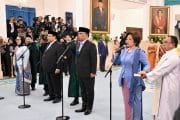 Panglima TNI Hadiri Pelantikan Kepala BGN serta Penasihat Khusus Presiden