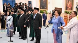 Panglima TNI Hadiri Pelantikan Kepala BGN serta Penasihat Khusus Presiden