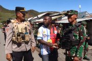 Kodim 1714/Puncak Jaya dan Polri Laksanakan Patroli Cipta Kondisi Kabupaten Puncak Jaya Dalam Kondisi Aman