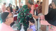 Dukung Kesehatan Masyarakat, Serka Anton Ady Dampingi Pelaksanaan Posyandu ILP Kelurahan Sananwetan