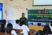 Dari Sekolah untuk Indonesia, TMMD ke-129 Kodim 1505/Tidore Bekali Pelajar dengan Wawasan Kebangsaan