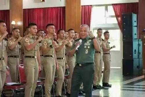 Wakasad Berikan Pembekalan kepada Taruna Akademi Militer Tingkat III/Sermatar TP 2025/2026 Jelang Prasetya Perwira TNI