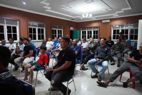 Meriah, Kodim 1008/Tabalong Gelar Nobar Piala Dunia 2026 Bersama Masyarakat