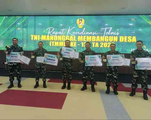 Publikasi TMMD Dinilai Berkualitas, Dandim Letkol Inf Ribut Yodo Apriantono Raih Penghargaan Juara I Pembina Media Online Publikasi TMMD Dinilai Berkualitas, Dandim Letkol Inf Ribut Yodo Apriantono Raih Penghargaan Juara I Pembina Media Online