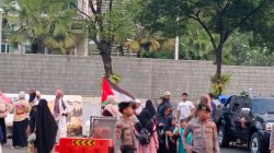 AWG Serukan Hentikan Genosida, Isu Pendidikan Anak Palestina Menggema di Depan Kedubes AS