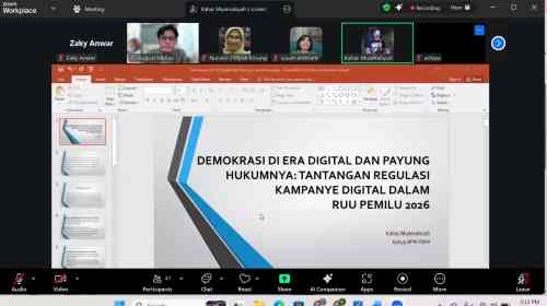 PBHI Ingatkan RUU Pemilu 2026 Jangan Gagal Hadapi Ancaman AI, Deepfake, dan Manipulasi Digital