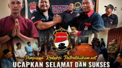 Selamat dan Sukses! Pimpinan Redaksi Patrolihukum.net Doakan LIBAS88 Nusantara Makin Jaya dan Bermanfaat bagi Masyarakat
