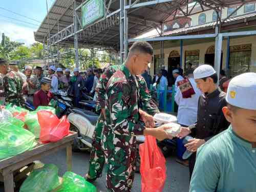 Jumat Berkah Kodim 1002/HST, Wujud Kepedulian TNI dan Penguatan Silaturahmi