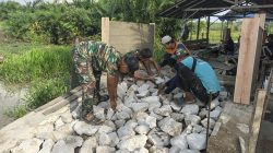 Kodim 1002/HST Genjot Pembangunan Jembatan Armco dan Jembatan Garuda untuk Perlancar Mobilitas Warga