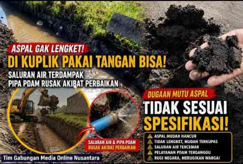 Proyek Preservasi Jalan Nasional Rp44 Miliar di Lingkar Utara Kota Probolinggo Disorot, Dugaan Mutu Aspal hingga Drainase Jadi Perhatian