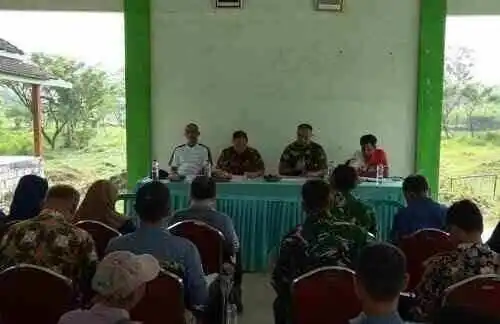 Kodim Bojonegoro Sosialisasikan Program TMMD 129 di Desa Kesongo Kedungadem
