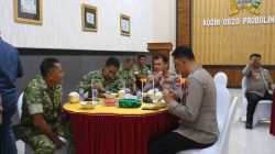 Kapolres dan Dandim 0820 Sepakat Perkuat Kolaborasi Demi Stabilitas Probolinggo Kapolres dan Dandim 0820 Sepakat Perkuat Kolaborasi Demi Stabilitas Probolinggo
