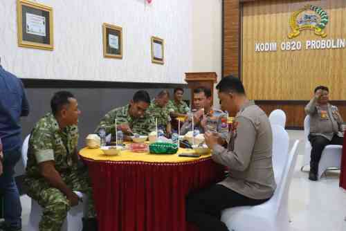 Kapolres dan Dandim 0820 Sepakat Perkuat Kolaborasi Demi Stabilitas Probolinggo