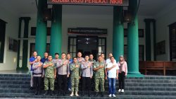 TNI-Polri Perkuat Soliditas, Dandim dan Kapolres Probolinggo Kota Gelar Silaturahmi