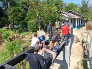 Pembangunan Empat Jembatan Kodim 1002/HST Ditargetkan Rampung Tepat Waktu