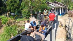 Pembangunan Empat Jembatan Kodim 1002/HST Ditargetkan Rampung Tepat Waktu