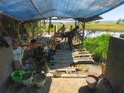 Empat Proyek Jembatan Kodim 1002/HST Masuki Tahap Konstruksi Lanjutan di Tiga Kecamatan