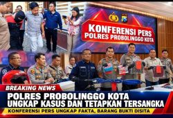 Satreskrim Polres Probolinggo Kota Bongkar Motif Pembunuhan Pria Asal Pasuruan di Pantai Permata
