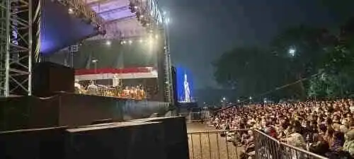Ribuan Penonton Nikmati Konser Akbar Monas 2026, Pengamanan Berjalan Maksimal