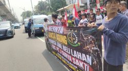 Aktivis Aksi Indonesia Demo Kementerian ATR/BPN, Desak Pengusutan Dugaan Mafia Tanah Eks HGU PT J Surya Sakti