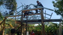 Rumah nyaris roboh milik Syahmidan kini kokoh berkat TMMD Kodim 1002/HST