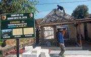 Wujudkan Hunian Layak, Satgas TMMD 129 Bojonegoro Kebut Rehabilitasi Rumah Ibu Saelah