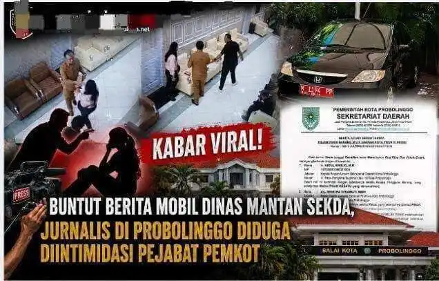 Sorotan Publik! Dugaan Intimidasi Jurnalis oleh Oknum Pejabat Pemkot Probolinggo Terekam CCTV